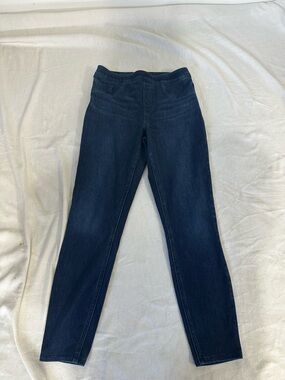 SPANX Dark Navy Skinny Pull-On ankle Jeans